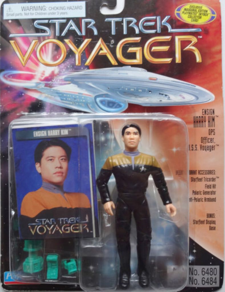 Star Trek: Voyager - Ensign Harry Kim Figure - Playmates (Star Trek Voyager) action figure collectible [Barcode 043377064848] - Main Image 2