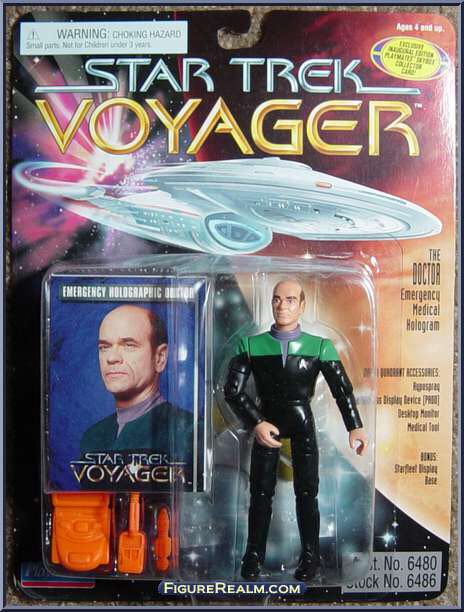 Star Trek: Voyager - The Doctor Figure - Playmates (Star Trek Voyager) action figure collectible [Barcode 043377064862] - Main Image 2