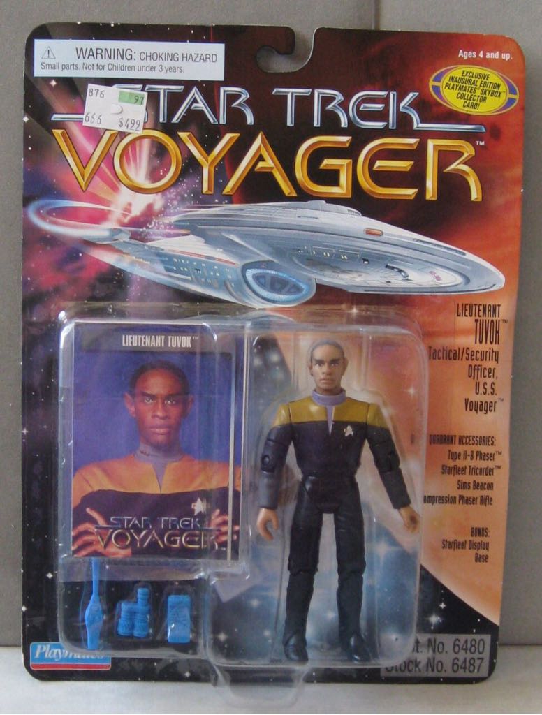Lieutenant Tuvok - Playmates (Star Trek Voyager) action figure collectible [Barcode 043377064879] - Main Image 2