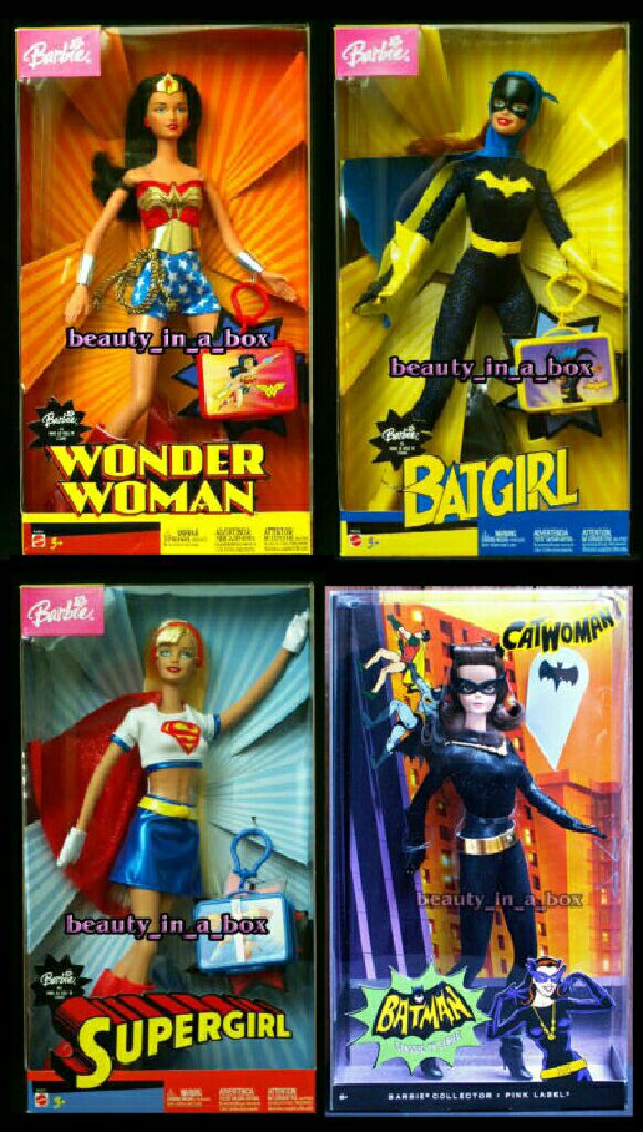 Barbie: Wonder Woman - Barbie (DC Comics Barbie Dolls) action figure collectible [Barcode 027084042665] - Main Image 2