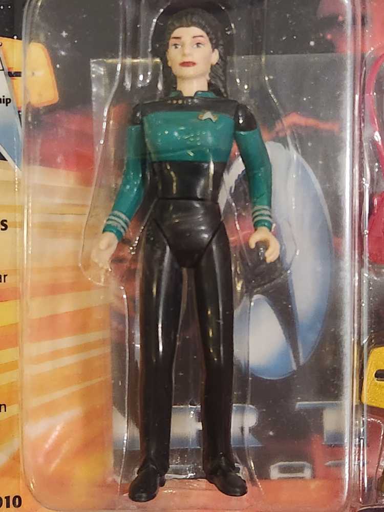 Star Trek TNG Commander Deanna Troi - Playmates (Star Trek Generations) action figure collectible [Barcode 043377069201] - Main Image 3