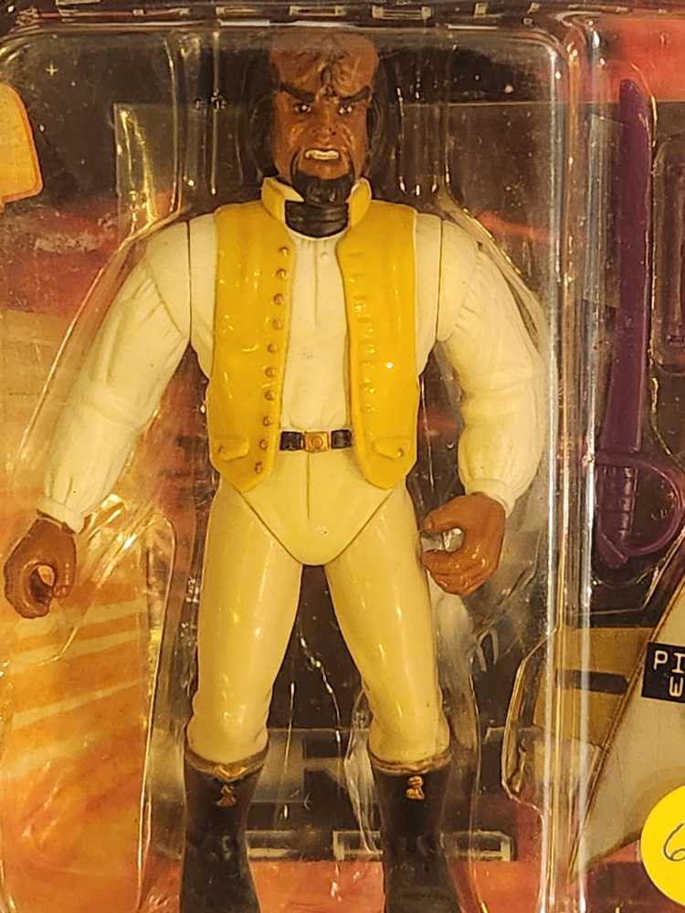 Lieutenant Commander Worf (19th Century Outfit) - Playmates (Star Trek: Generations) action figure collectible [Barcode 043377069317] - Main Image 3