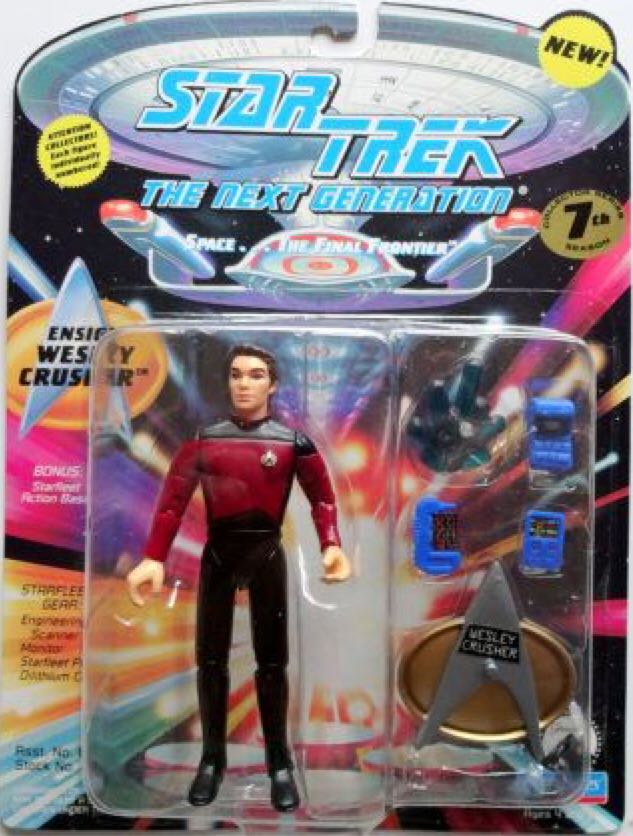 Ensign Wesley Crusher - Playmates (Star Trek: The Next Generation) action figure collectible [Barcode 043377069430] - Main Image 2