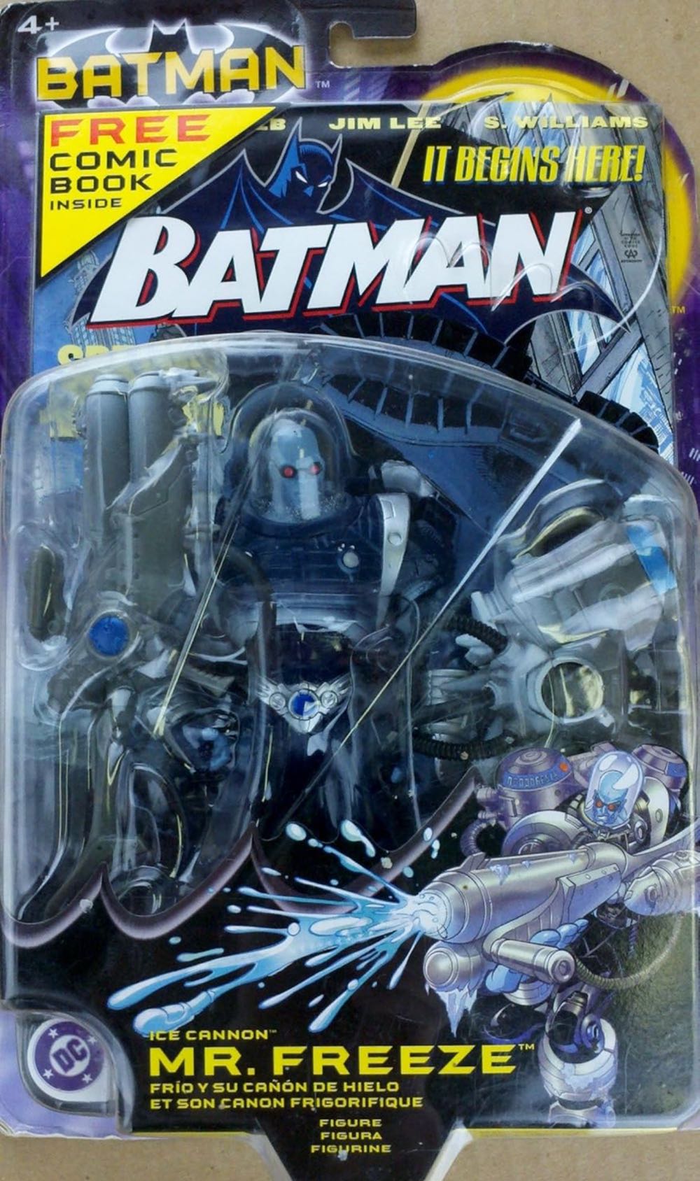 DC Batman Mr. Freeze Ice Cannon - Mattel (Batman) action figure collectible [Barcode 027084047677] - Main Image 3