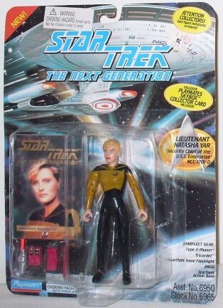 Star Trek: The Next Generation - Lieutenant Natasha Yar - Playmates (Star Trek: The Next Generation) action figure collectible [Barcode 043377069652] - Main Image 2