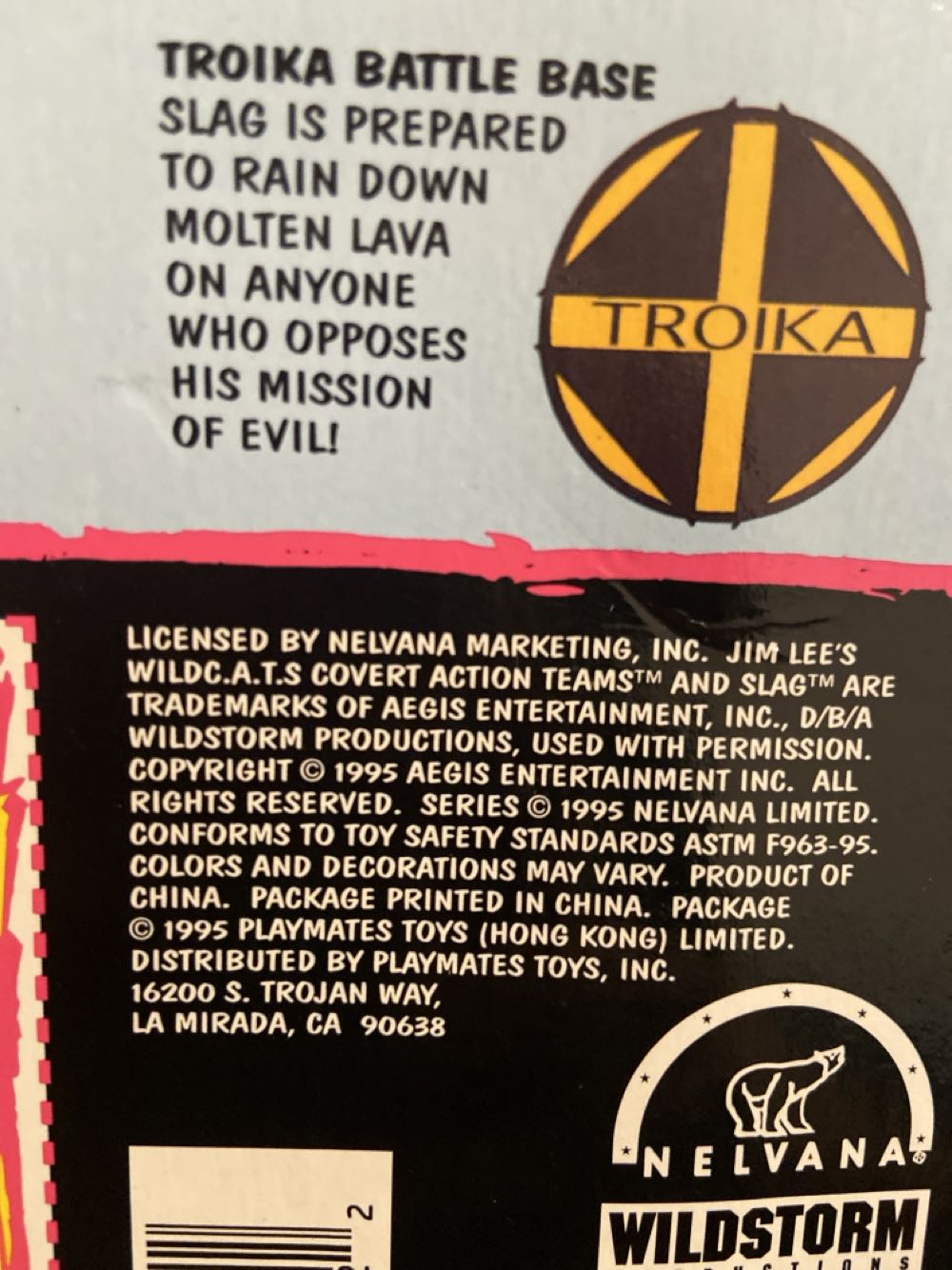 WildC.A.T.S - Playmates (Slag) action figure collectible [Barcode 043377118022] - Main Image 3