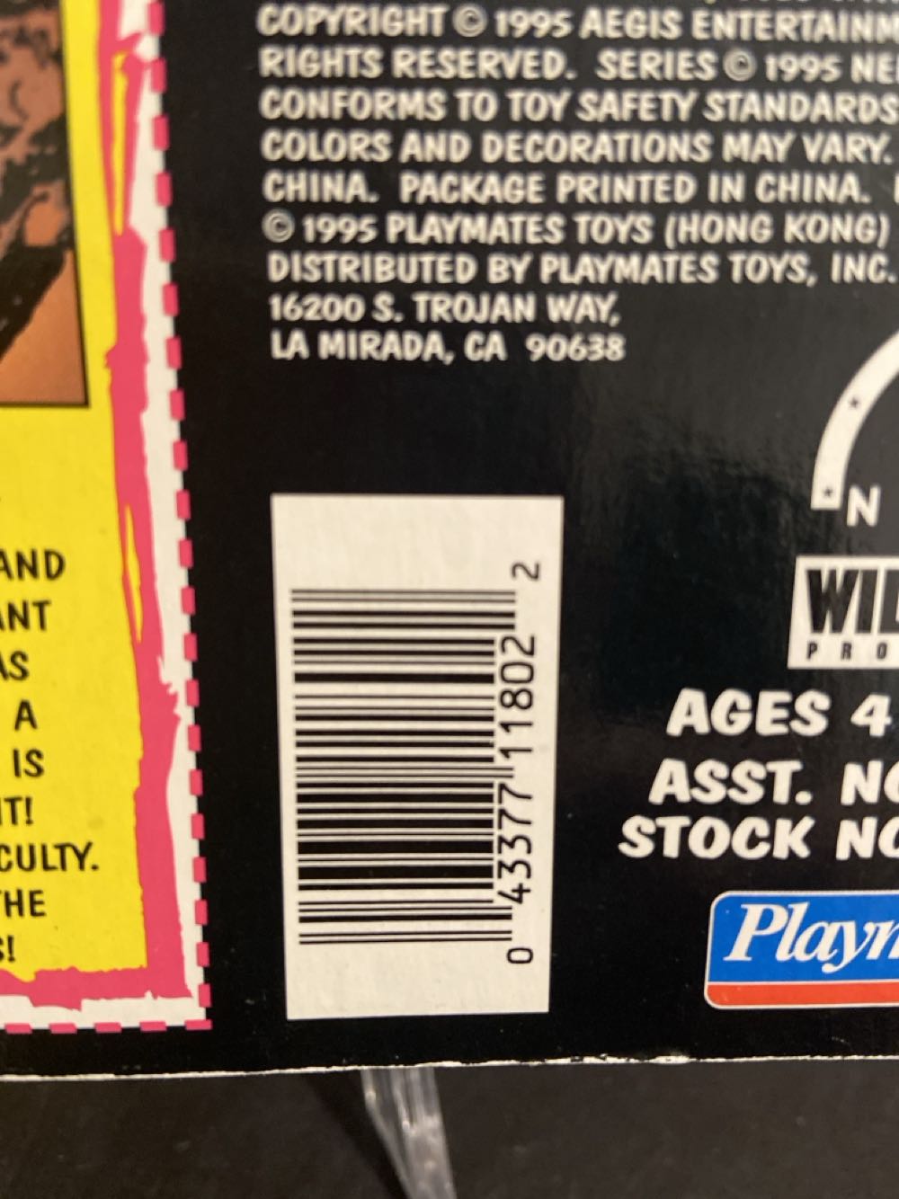 WildC.A.T.S - Playmates (Slag) action figure collectible [Barcode 043377118022] - Main Image 4