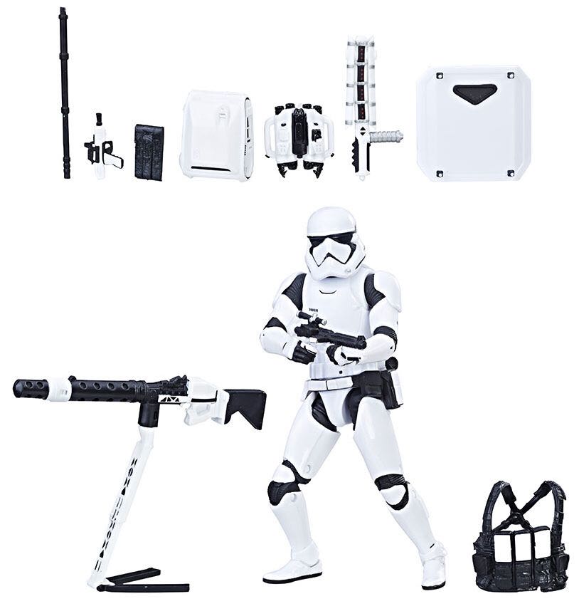 STAR WARS Black Series 6” The Last Jedi Ultimate Trooper Pack - Hasbro (Star Wars: The Black Series (6”) Ep. VII-IX) action figure collectible [Barcode 00630509602872] - Main Image 2