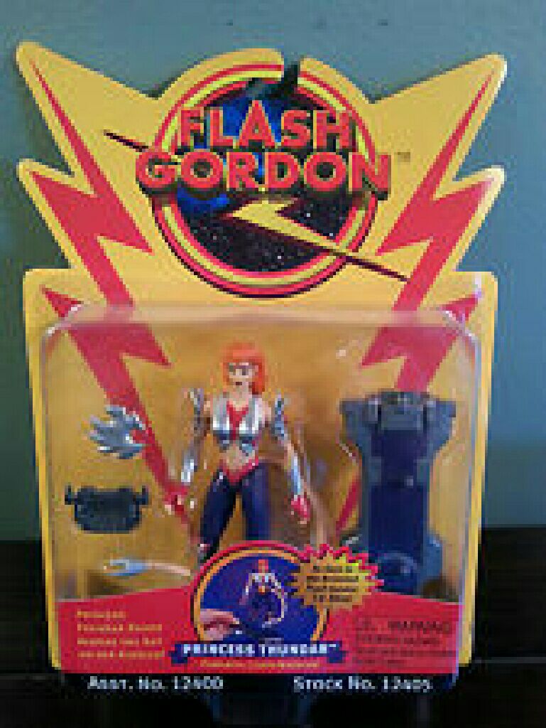 Flash Gordon Princess Thundar 5 Inch Figure NIP - Playmates (Flash Gordon) action figure collectible [Barcode 043377124054] - Main Image 2