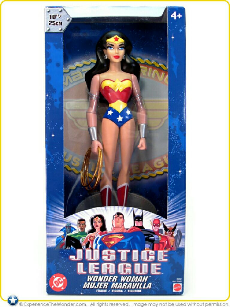 Wonder Woman - Mattel (DC: JLU: 10”) action figure collectible [Barcode 027084079005] - Main Image 2
