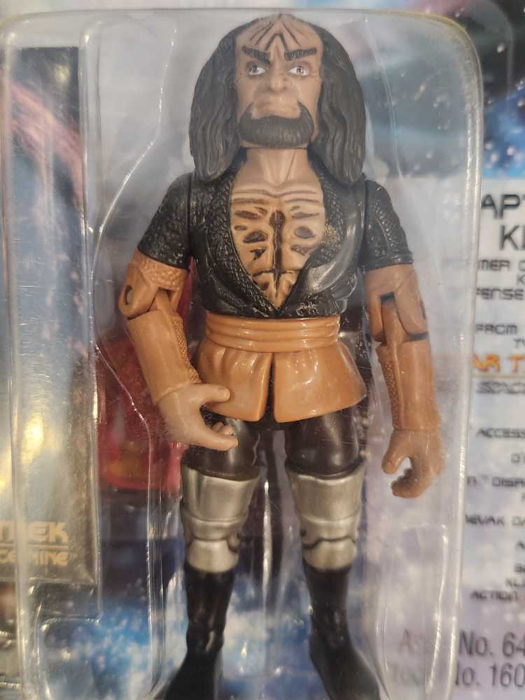 Captain Kurn (Gray Accessories) - Playmates (Star Trek: Basic) action figure collectible [Barcode 043377160205] - Main Image 3