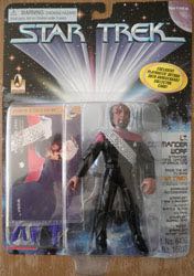 Lieutenant Commander Worf in DS9 Uniform - Star Trek: Deep Space Nine - Playmates (Star Trek Deep Space Nine) action figure collectible [Barcode 043377160335] - Main Image 2