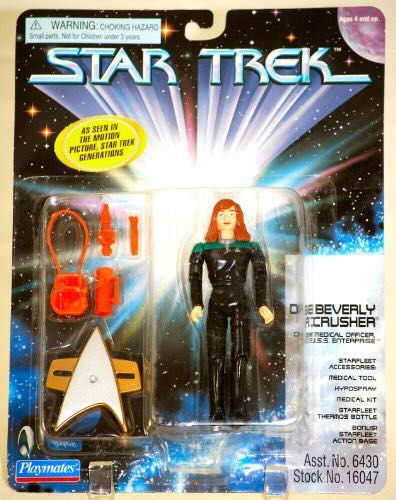 Dr. Beverly Crusher - Playmates (Star Trek TNG) action figure collectible [Barcode 043377160472] - Main Image 2