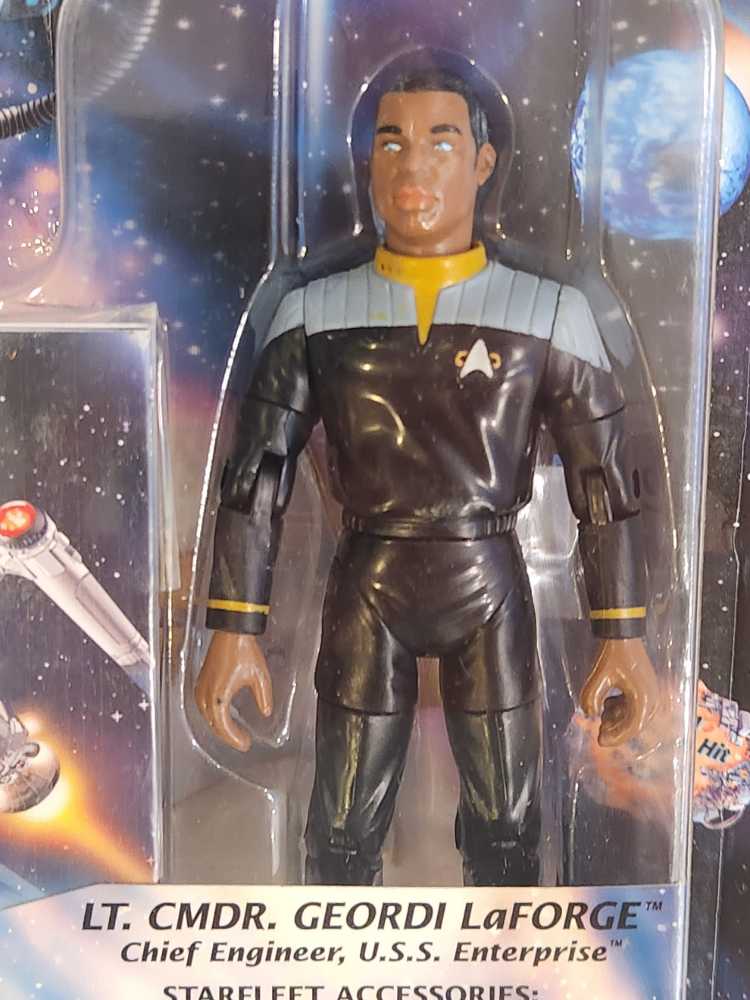 Lt. Commander Geordi LaForge - Playmates (Star Trek: First Contact) action figure collectible [Barcode 043377161035] - Main Image 3