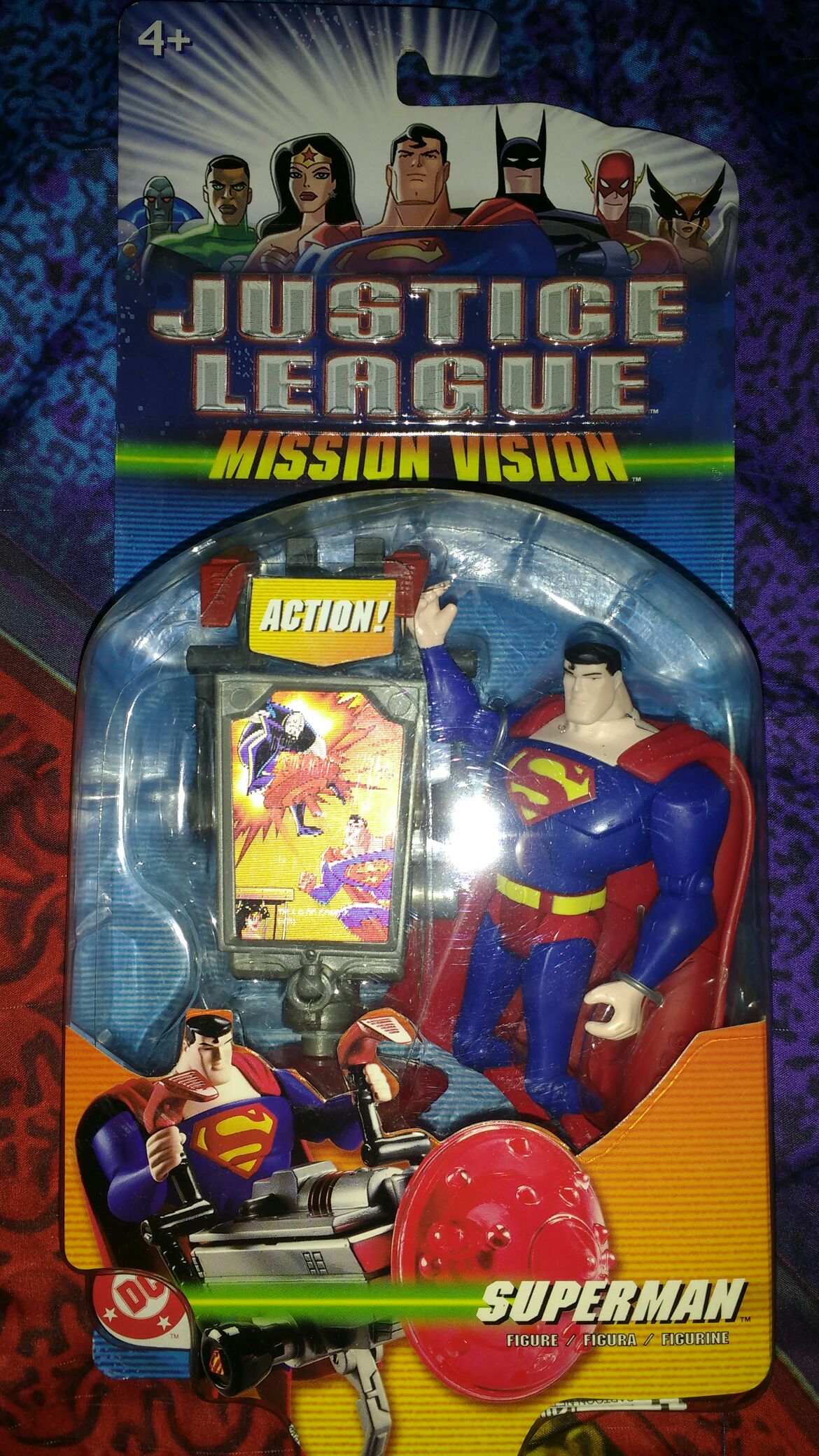 Mission Vision – Superman - Mattel (Justice League: Mission Vision) action figure collectible [Barcode 027084081800] - Main Image 1