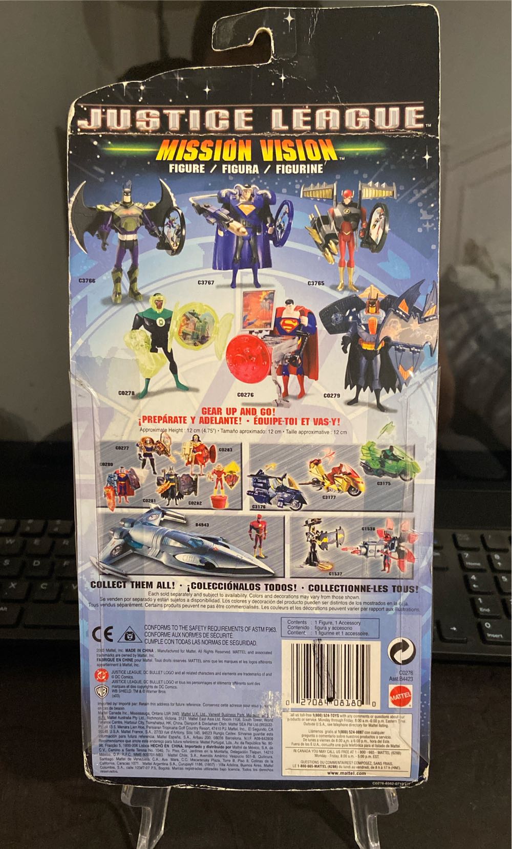 Mission Vision – Superman - Mattel (Justice League: Mission Vision) action figure collectible [Barcode 027084081800] - Main Image 2