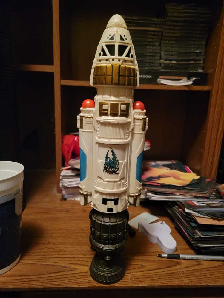 Star Trek Playmates Phoenix Warp Drive Ship - Playmates (Star Trek Ships) action figure collectible [Barcode 043377161479] - Main Image 2