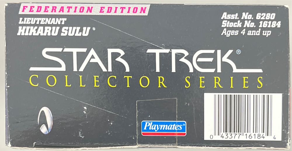 Lieutenant Hikaru Sulu - Playmates Toys (Star Trek: Collector Series) action figure collectible [Barcode 043377161844] - Main Image 3
