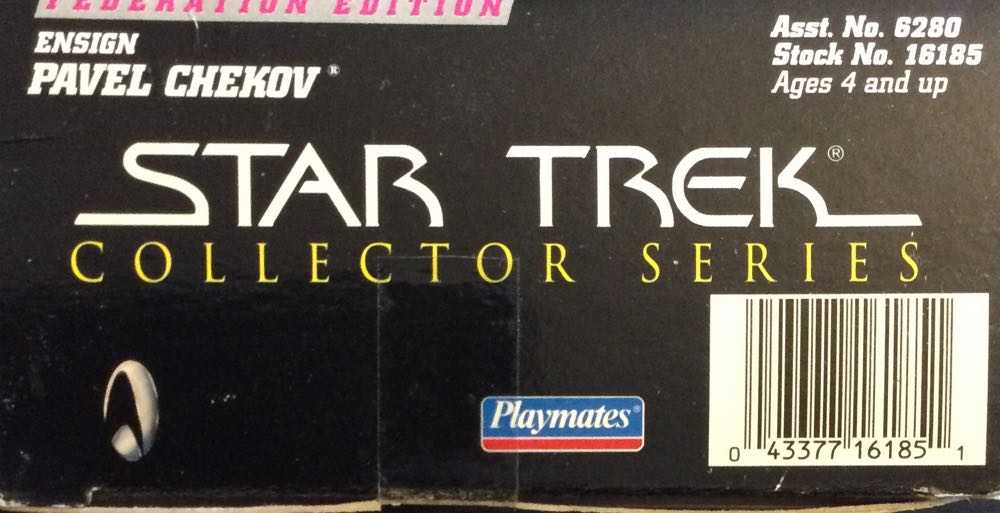 Pavel Chekhov - Playmates Toys (Star Trek Collector Series) action figure collectible [Barcode 043377161851] - Main Image 3