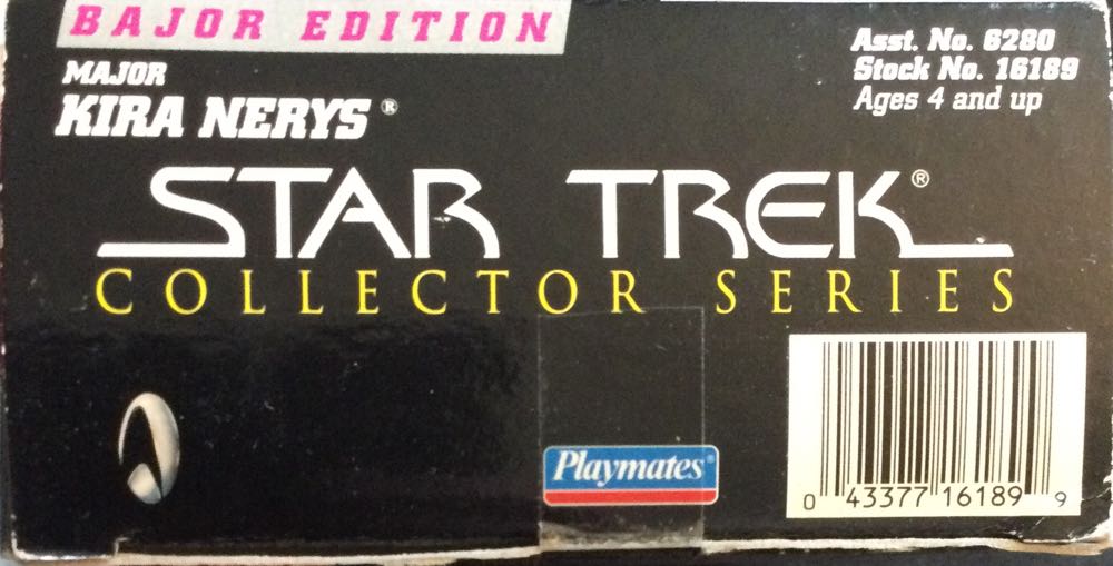 Star Trek Collectors Series Major Kira Nerys - Playmates Toys (Star Trek 12” Figures) action figure collectible [Barcode 043377161899] - Main Image 3