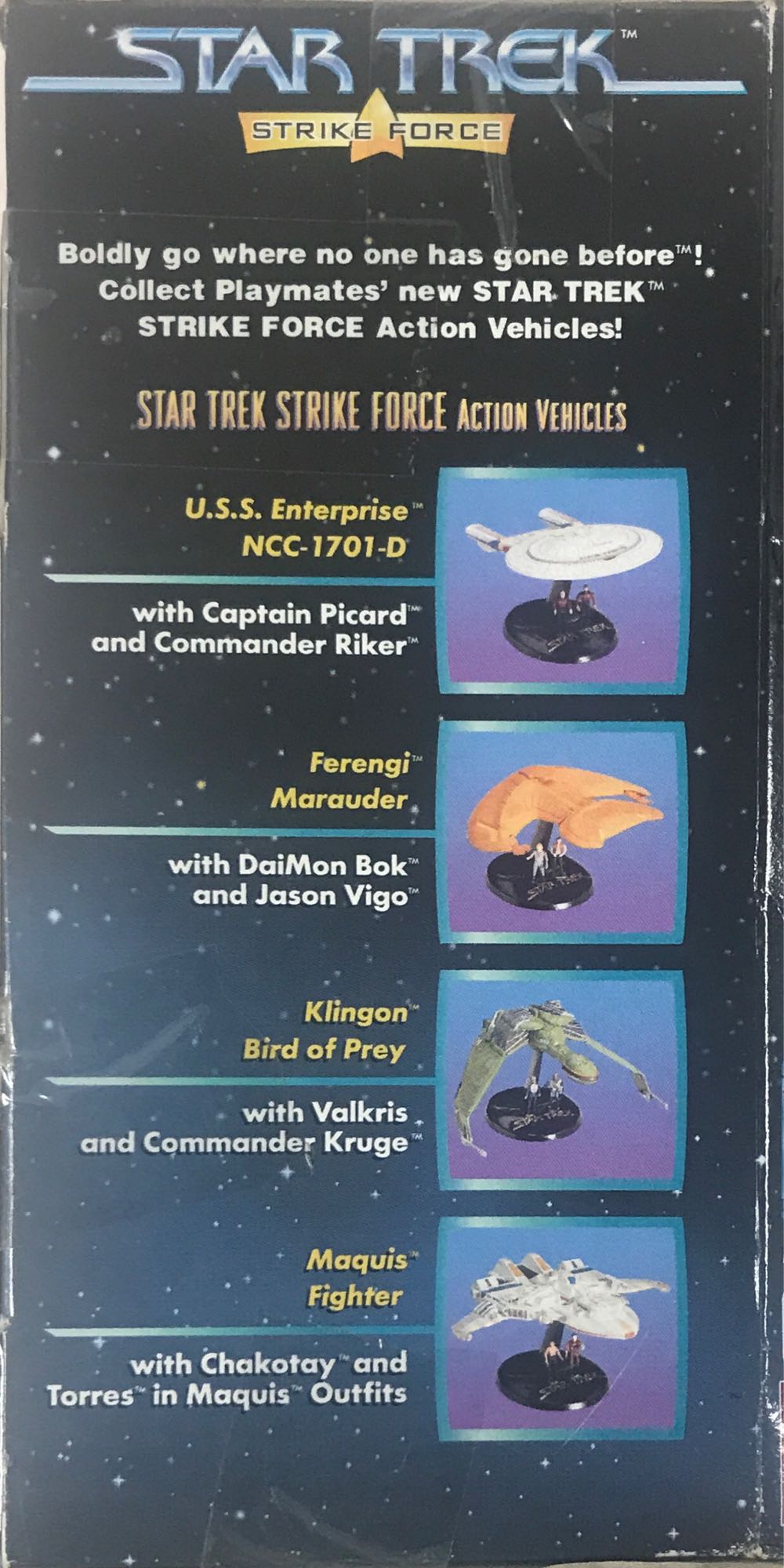 Cardassian Warship - Playmates (Star Trek: Strike Force) action figure collectible [Barcode 043377162117] - Main Image 4