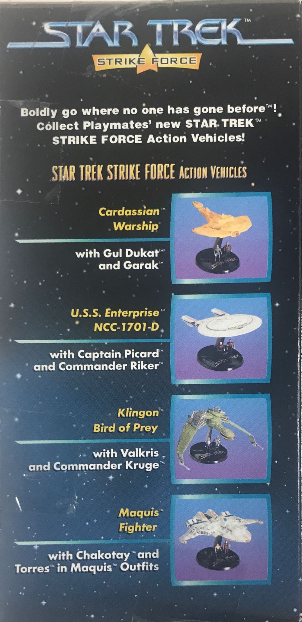 Star Trek Playmates Strike Force Ferengi Marauder - Playmates (Star Trek: Strike Force) action figure collectible [Barcode 043377162148] - Main Image 4