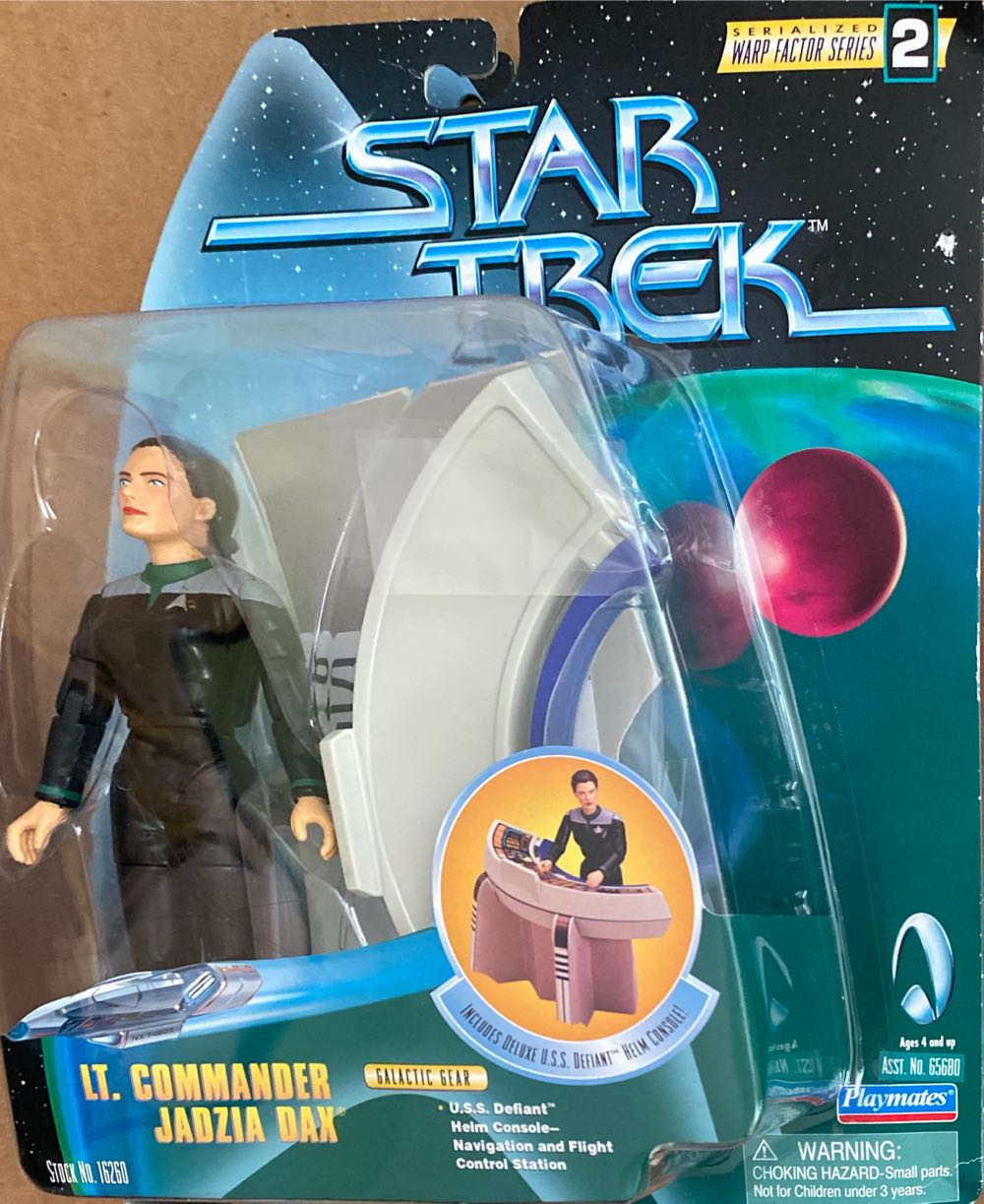 Star Trek: Lt. Commander Jadzia Dax - Playmates (Star Trek Deep Space Nine) action figure collectible [Barcode 043377162605] - Main Image 3