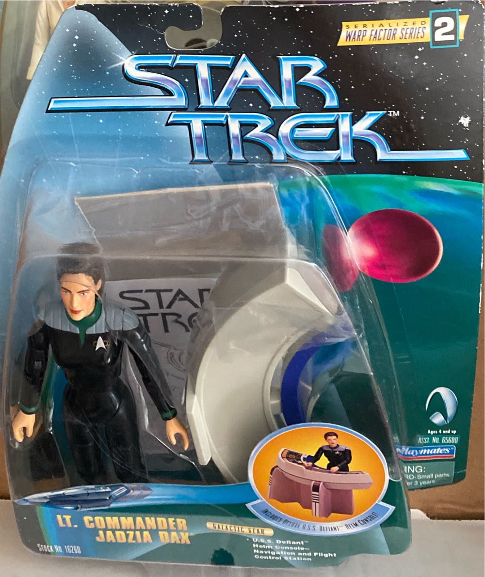 Star Trek: Lt. Commander Jadzia Dax - Playmates (Star Trek Deep Space Nine) action figure collectible [Barcode 043377162605] - Main Image 4