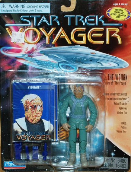 Star Trek Voyager: The Vidiian Victim of the Phage - Playmates (Star Trek Voyager) action figure collectible [Barcode 043377164630] - Main Image 1