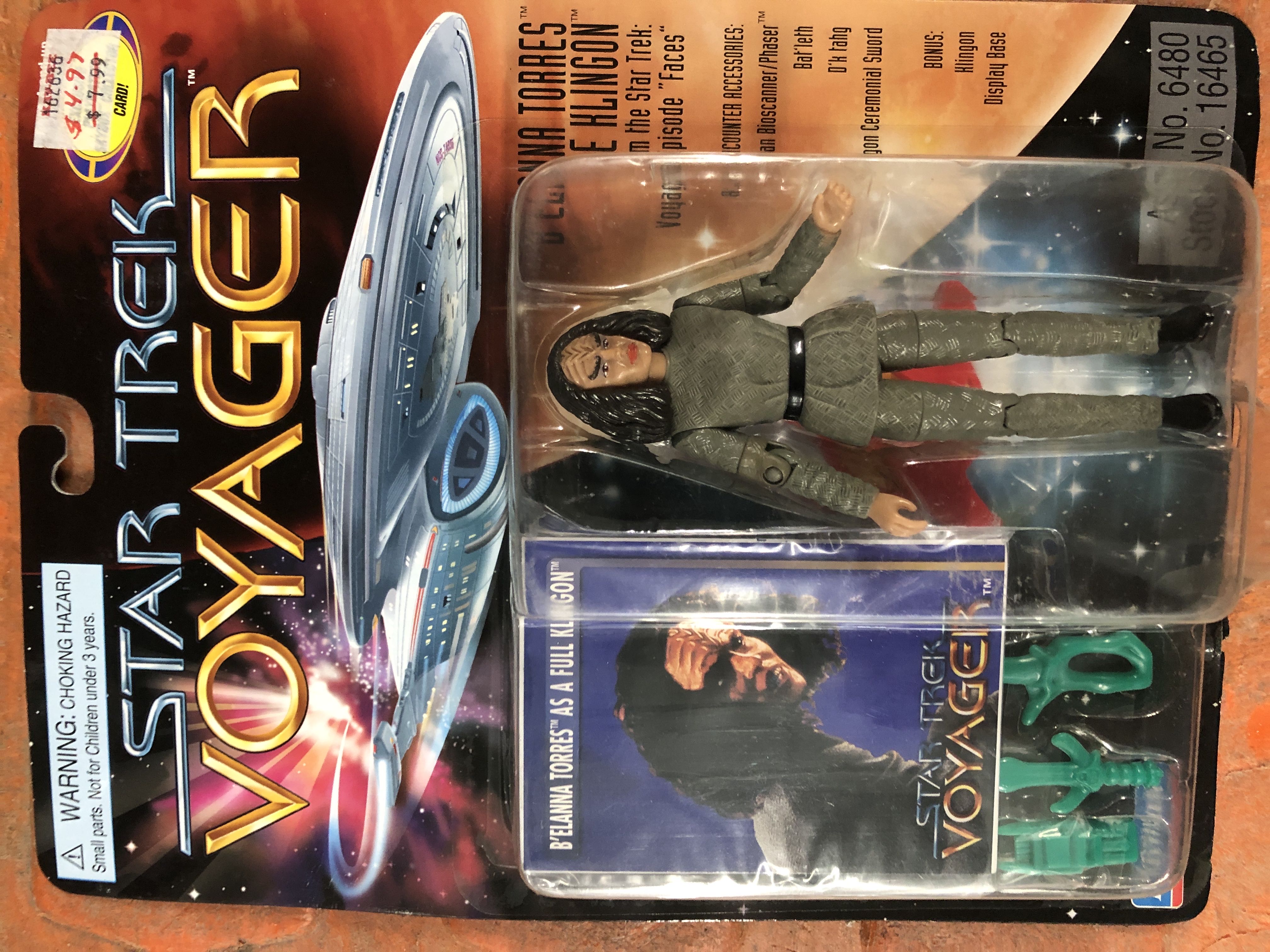 Star Trek Voyager - B’Elanna Torres The Klingon - Playmates (Star Trek Voyager) action figure collectible [Barcode 043377164654] - Main Image 2