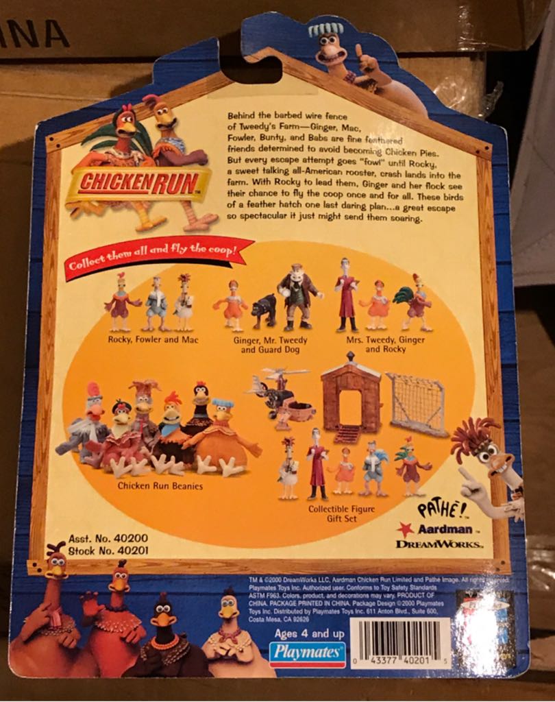 Chicken Run: Rocky, Fowler & Mac  action figure collectible [Barcode 043377402015] - Main Image 2