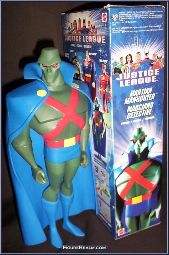 Justice League 10” Martian Manhunter - Mattel (Justice League Animated) action figure collectible [Barcode 027084085891] - Main Image 2