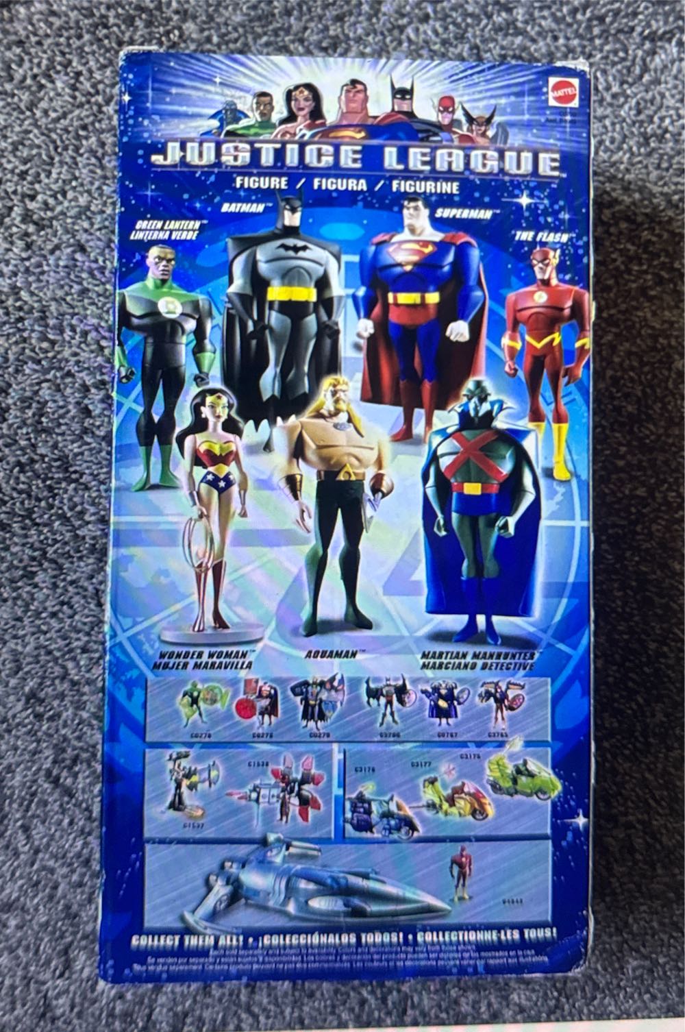 Justice League 10” Martian Manhunter - Mattel (Justice League Animated) action figure collectible [Barcode 027084085891] - Main Image 3