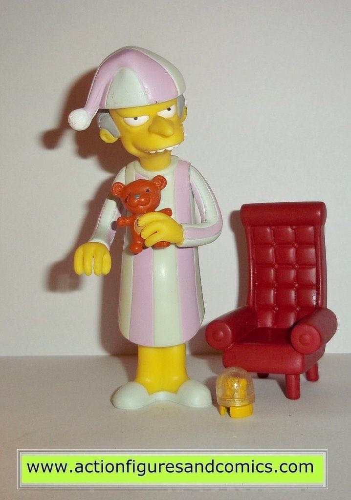 The Simpsons - WOS - Burns Manor With PJ Mr.Burns - Playmates (The Simpsons) action figure collectible [Barcode 043377406655] - Main Image 3