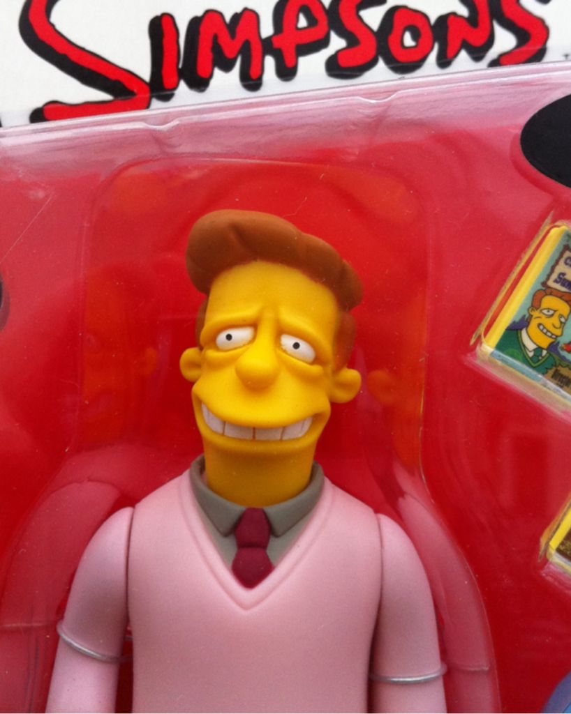 Simpsons Troy McClure - Playmates (The Simpsons) (The Simpsons) action figure collectible [Barcode 043377420415] - Main Image 2