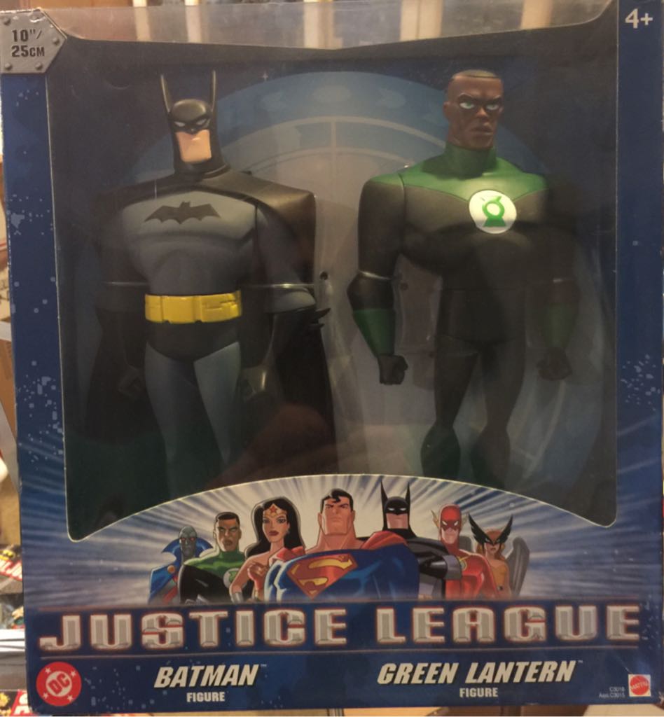 Justice League Batman Green Lantern - Mattel Inc action figure collectible [Barcode 027084103472] - Main Image 1