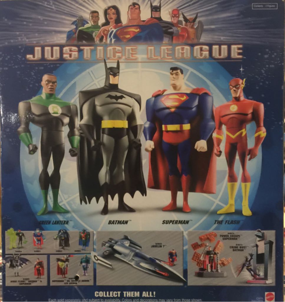 Justice League Batman Green Lantern - Mattel Inc action figure collectible [Barcode 027084103472] - Main Image 2