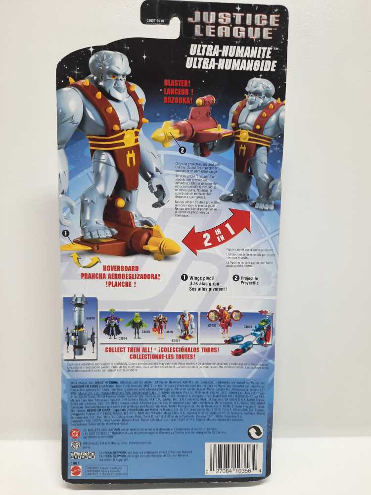 JLU Mission Vision Ultra-Humanite - Mattel (Justice League Animated) action figure collectible [Barcode 027084103564] - Main Image 2