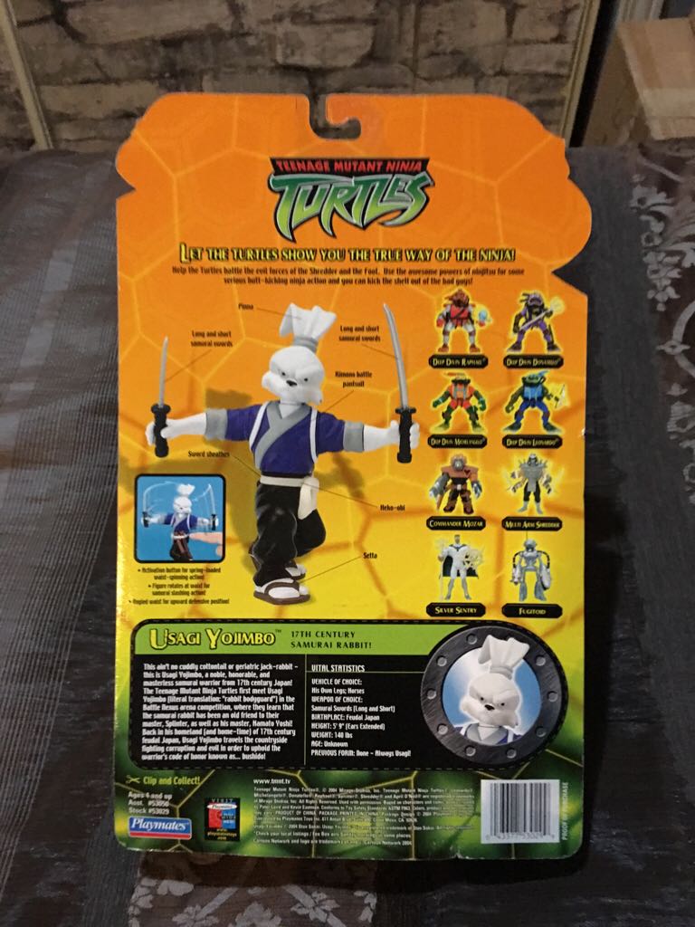 Teenage Mutant Ninja Turtles Usagi Yojimbo  - Playmates Toys (Teenage Mutant Ninja Turtles) action figure collectible [Barcode 043377530299] - Main Image 2