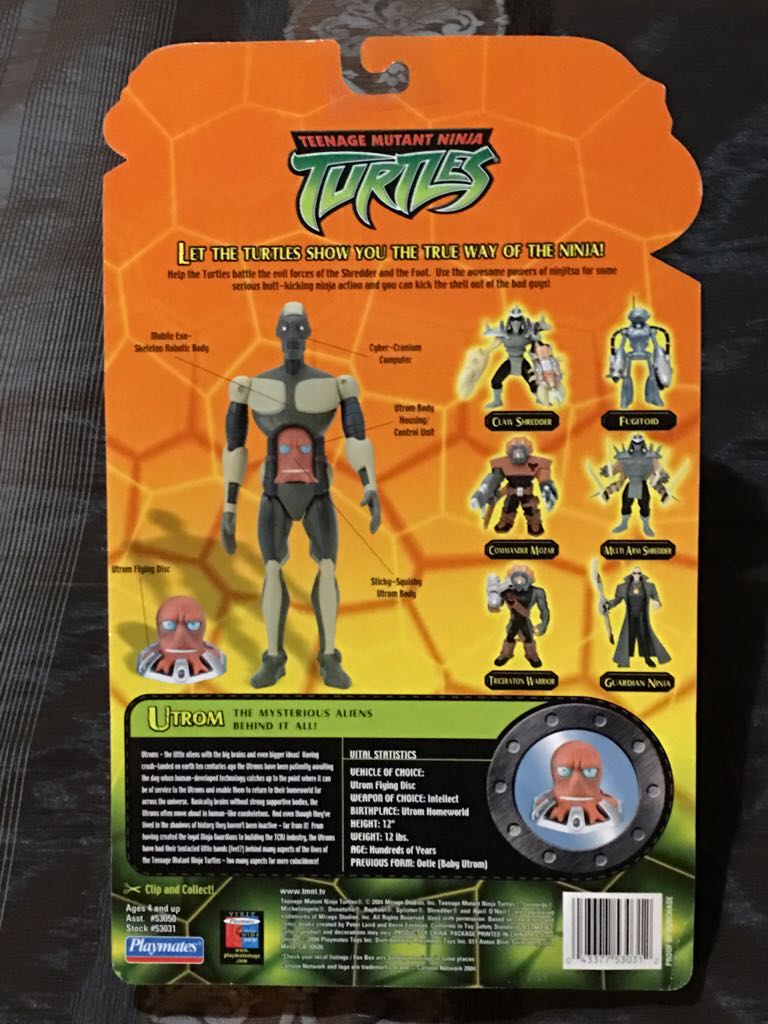 Utrom - Playmates Toys (Teenage Mutant Ninja Turtles (2002)) action figure collectible [Barcode 043377530312] - Main Image 2
