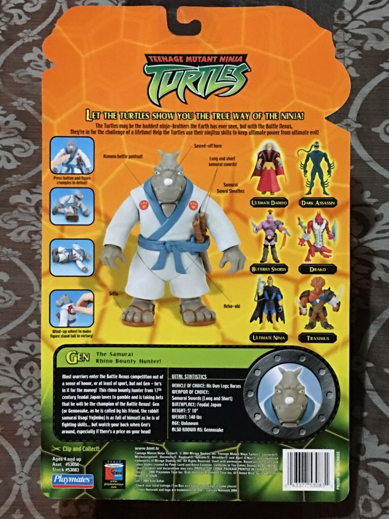 Gen - Playmates Toys (Tmnt Battle Nexus) action figure collectible [Barcode 043377530831] - Main Image 2