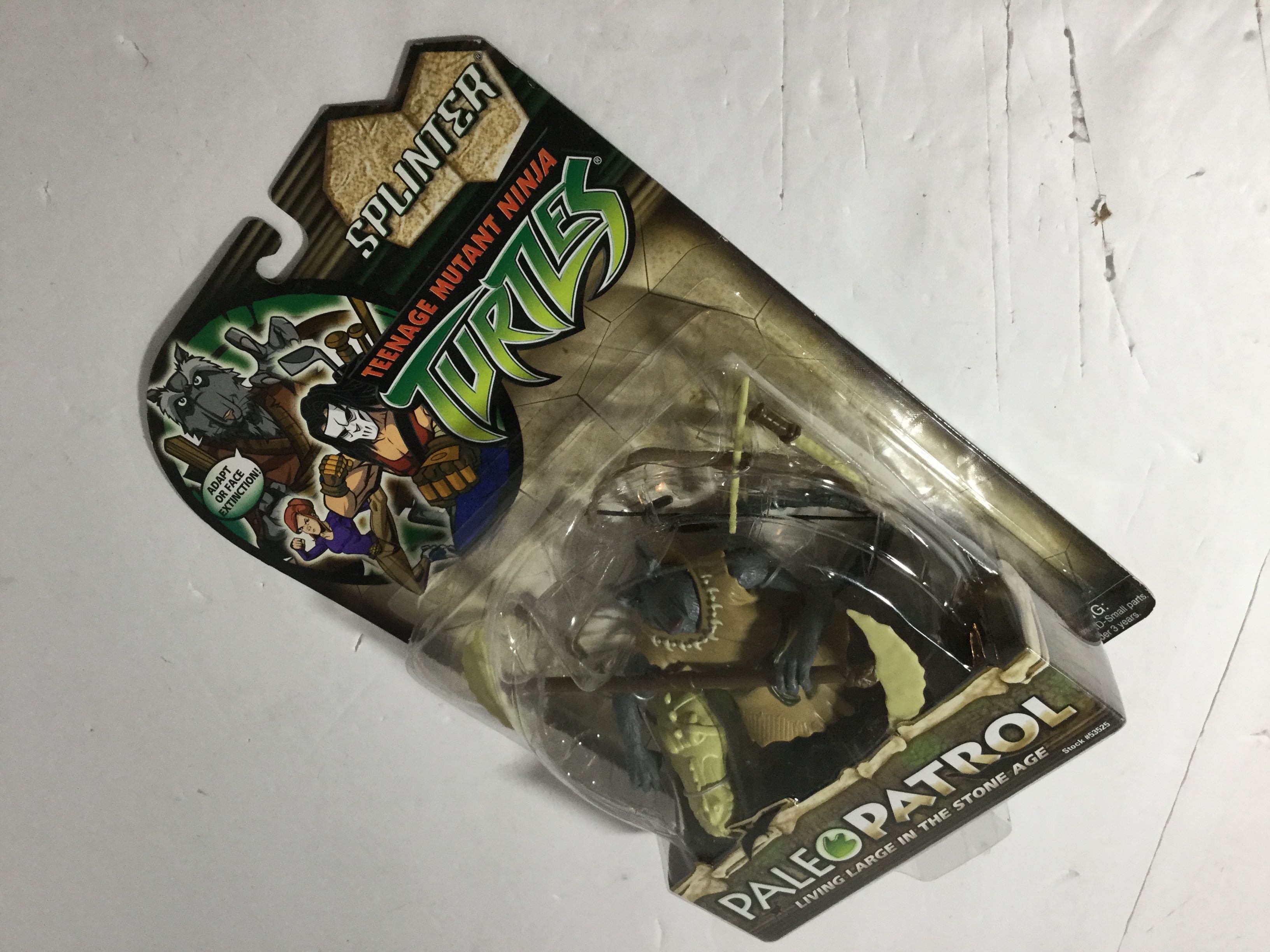 Paleo Splinter - Playmates Toys (Teenage Mutant Ninja Turtles PaleoPatrol) action figure collectible [Barcode 043377535256] - Main Image 4