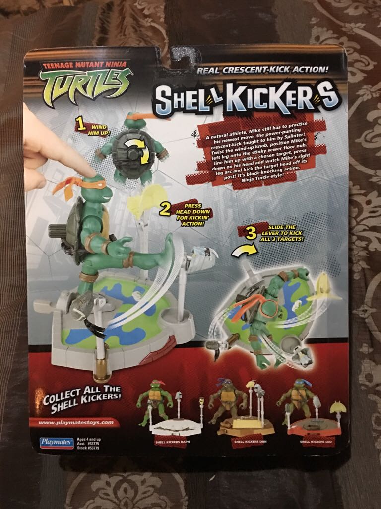 Shell Kickers Mike - Playmates Toys (Teenage Mutant Ninja Turtles Shell Kickers) action figure collectible [Barcode 043377537793] - Main Image 2