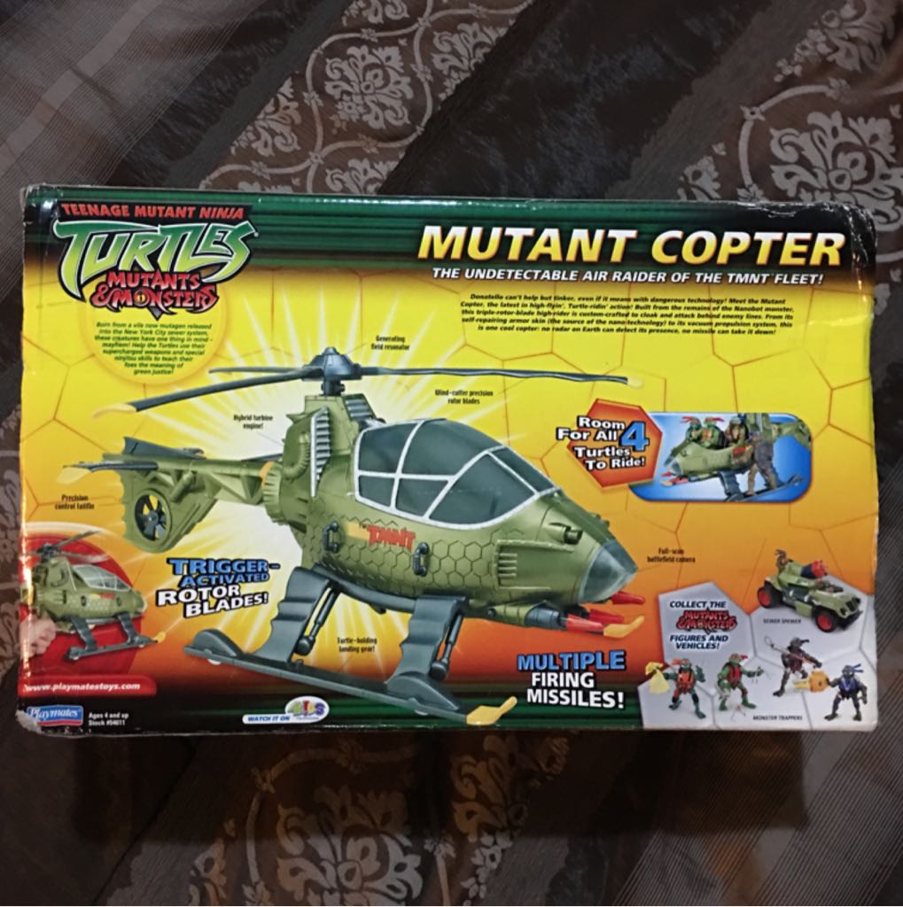 Mutant Copter - Playmates Toys (Teenage Mutant Ninja Turtles) action figure collectible [Barcode 043377546115] - Main Image 2