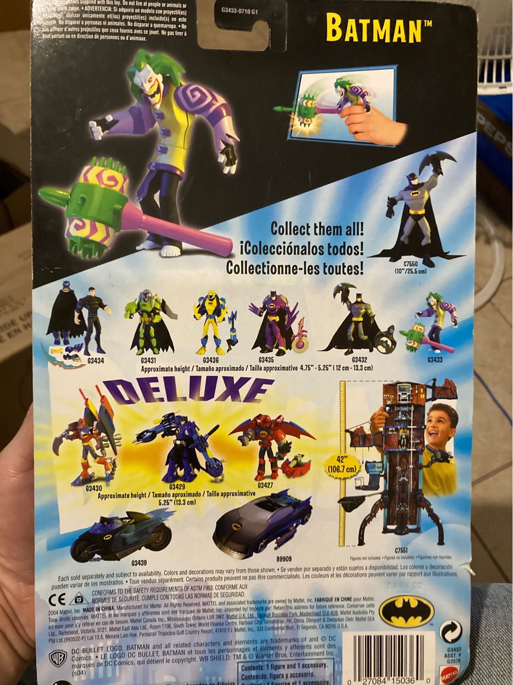 Hammer Strike The Joker - Mattel (The Batman) action figure collectible [Barcode 027084150360] - Main Image 2