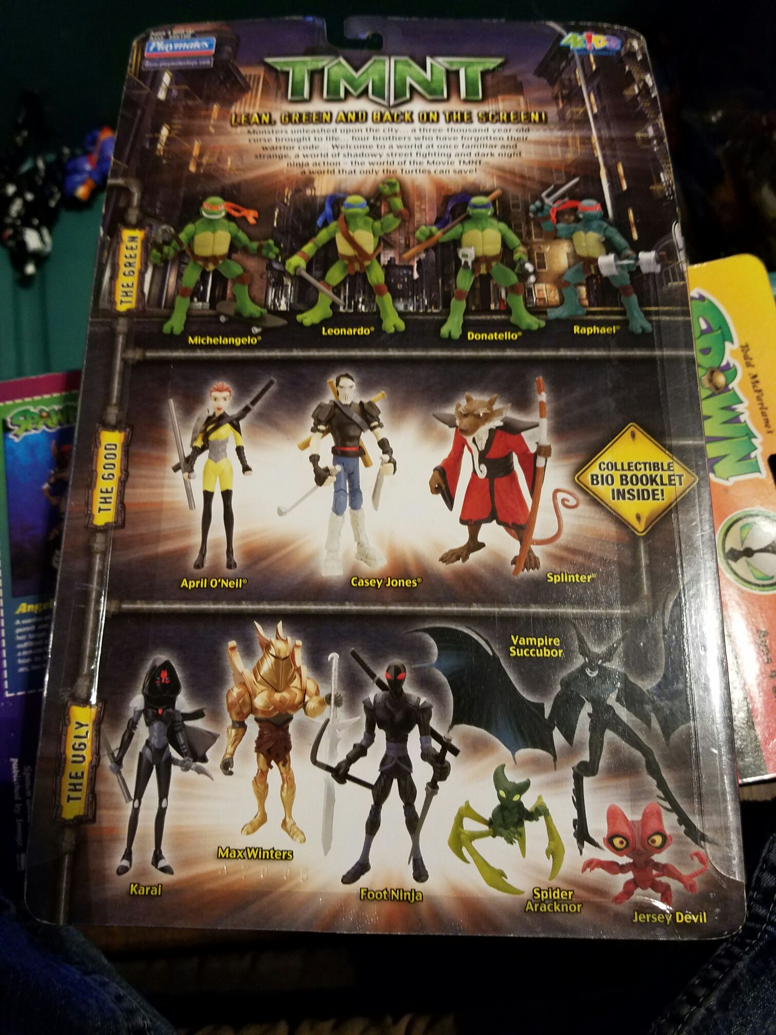 Movie Donatello - Playmates Toys (TMNT CG Movie) action figure collectible [Barcode 043377551515] - Main Image 2