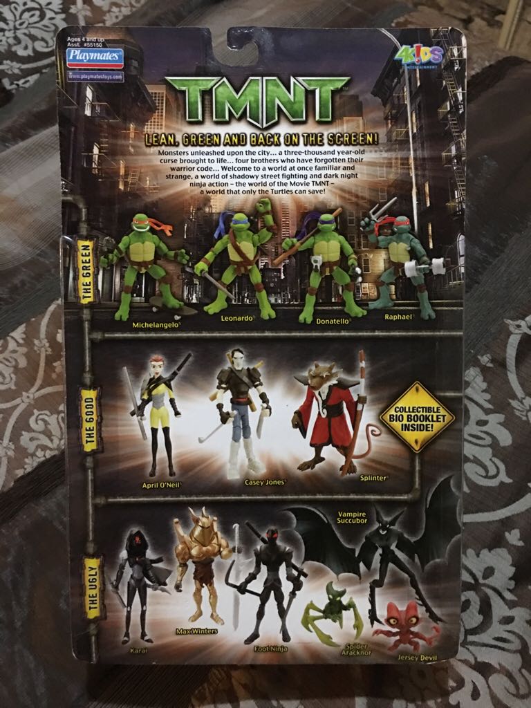 Movie Max Winters - Playmates Toys (TMNT CG Movie) action figure collectible [Barcode 043377551577] - Main Image 2