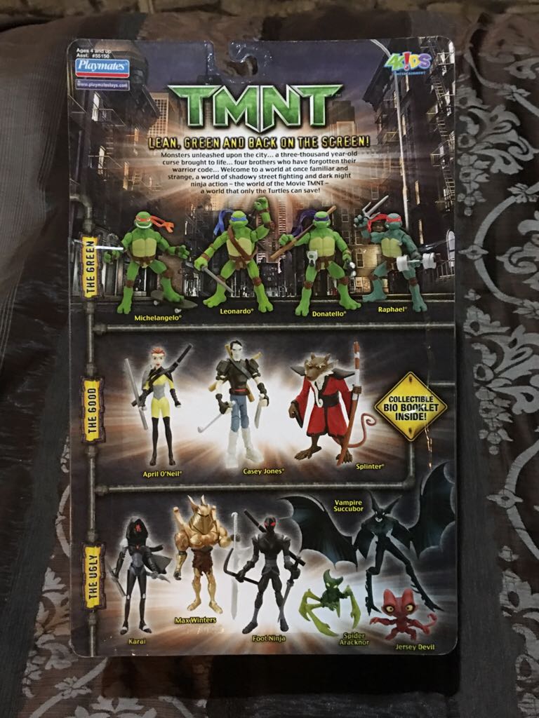 Movie Casey Jones - Playmates Toys (TMNT CG Movie) action figure collectible [Barcode 043377551591] - Main Image 2