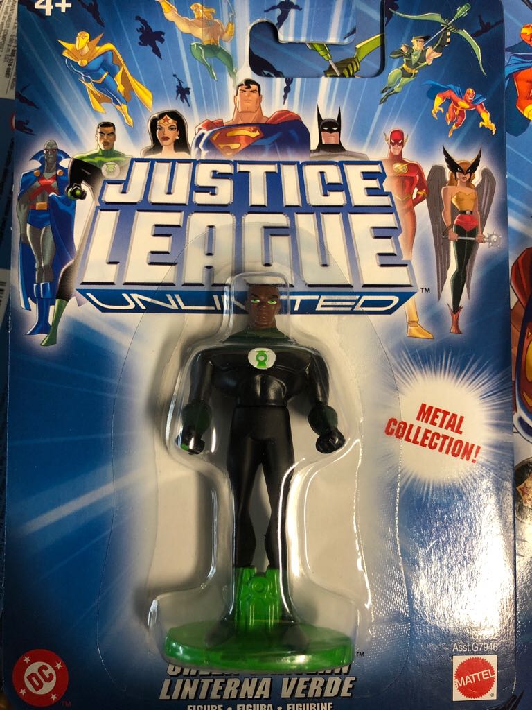 Green Lantern - Mattel (Justice League Unlimited) action figure collectible [Barcode 027084183856] - Main Image 2