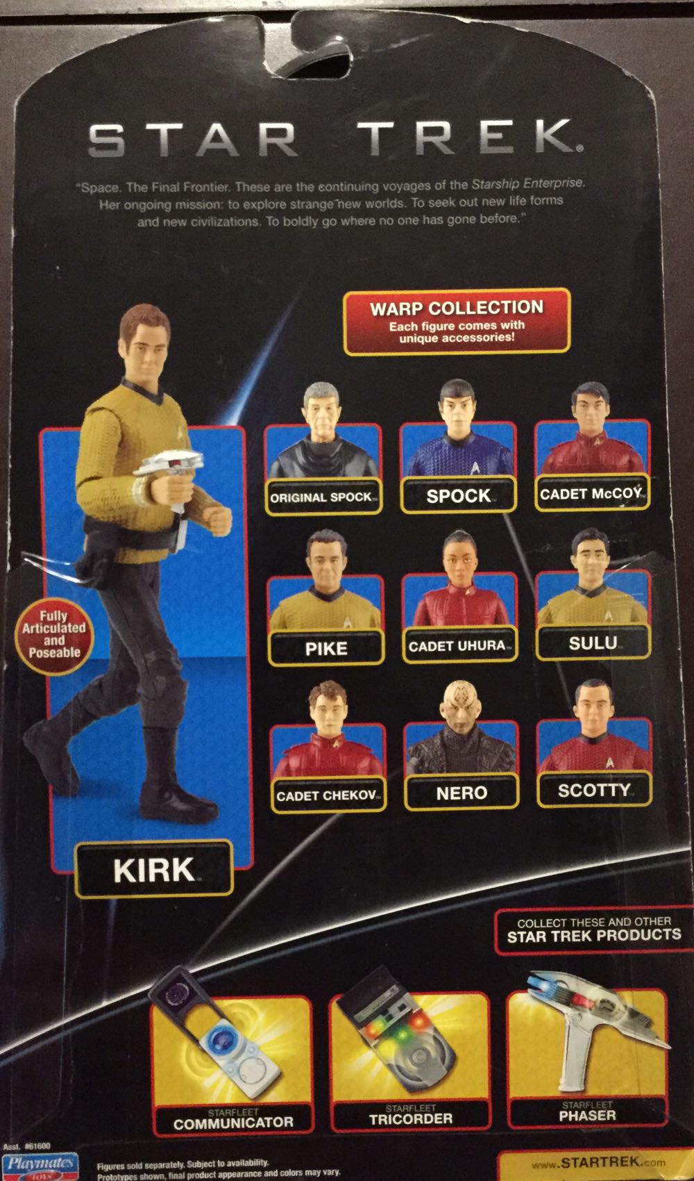 Nero - Playmates (Star Trek 2009) action figure collectible [Barcode 043377616092] - Main Image 2